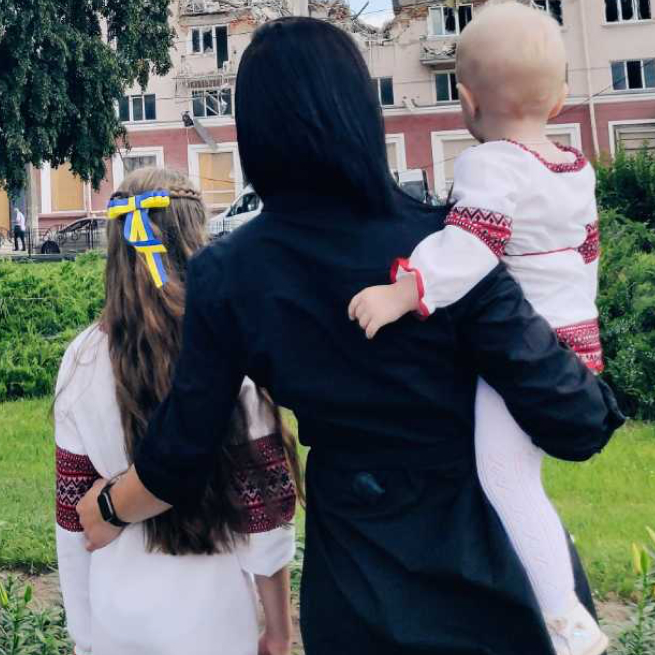 Viktoria and Solomiya