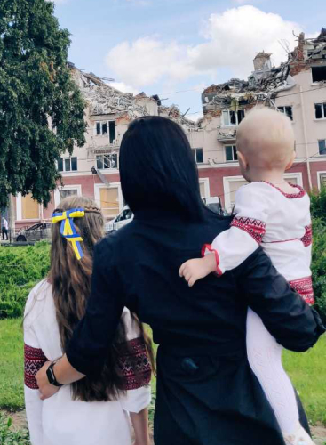 Viktoria and Solomiya